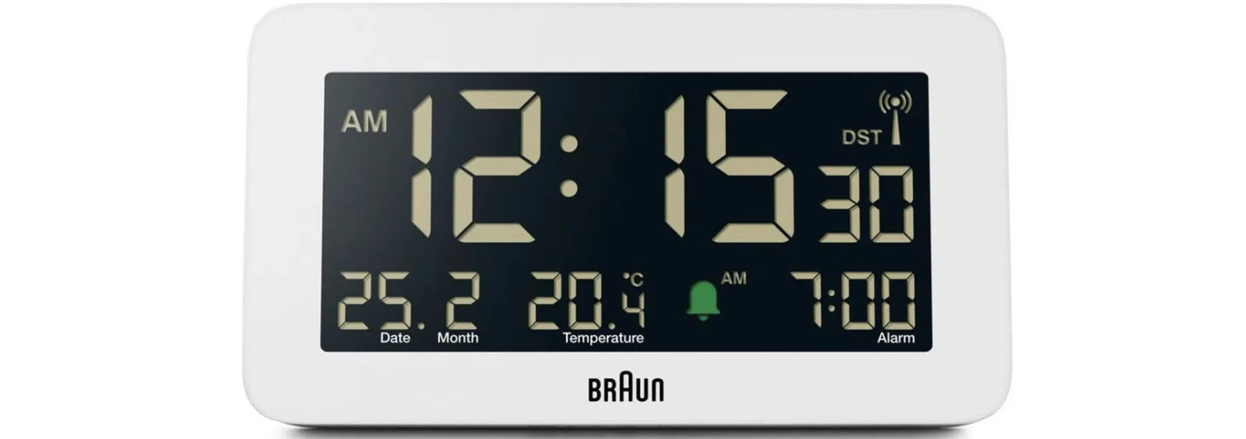 Braun BC10B-DCF: Radio gestuurde tijdsaanduiding